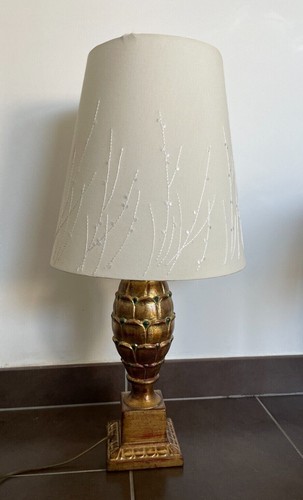 Lampe dauphin bois - lampe, venitien