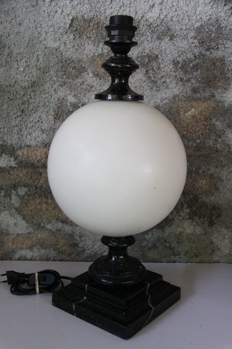 Vintage lampe dauphin - lampe,