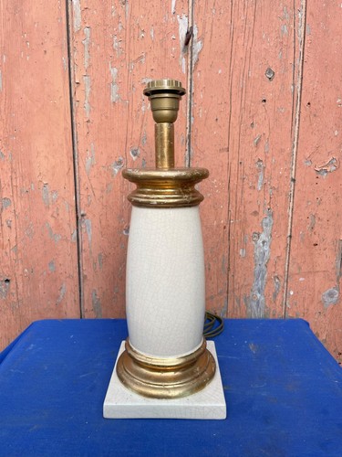 Pied lampe bois et - pied,